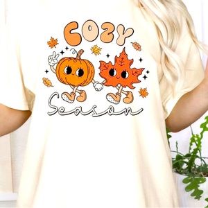 Cozy season Retro Fall Crewneck Sweatshirt S M L XL